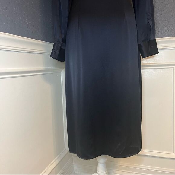 Jenni Kayne Satin Button Down Shirtdress - Picture 7 of 13